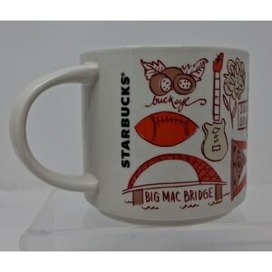 Starbucks Been There Series Ohio Mug 14oz Across the Globe Collection 2023 Red